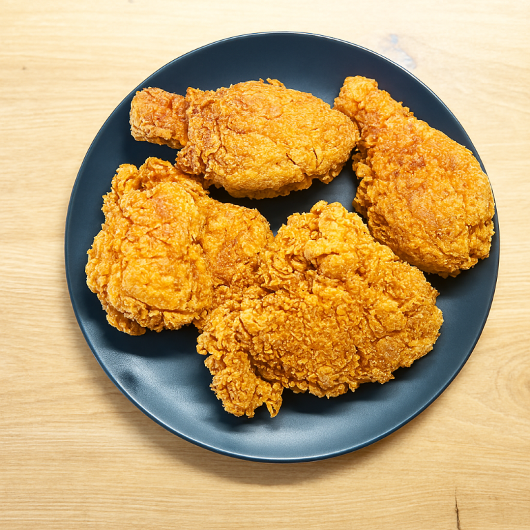 Würziges frittiertes Hähnchen – Spicy Fried Chicken